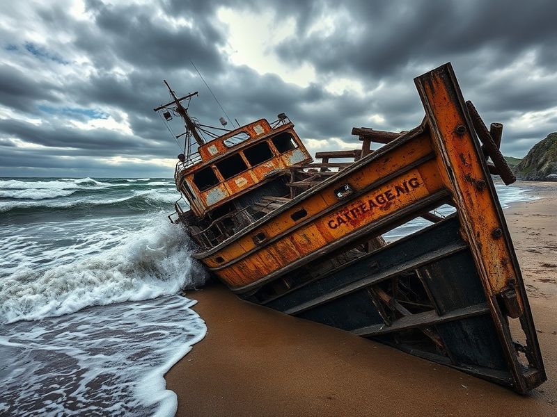 Malta Storm Harry Comino wreck removed