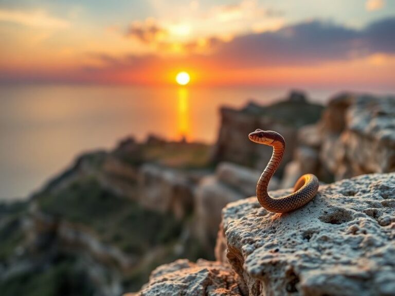 Malta This protected snake was probably brought to Malta by ancient migrants