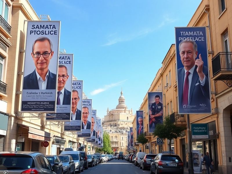 Malta Billboards spring up across Malta as election speculation reaches fever pitch