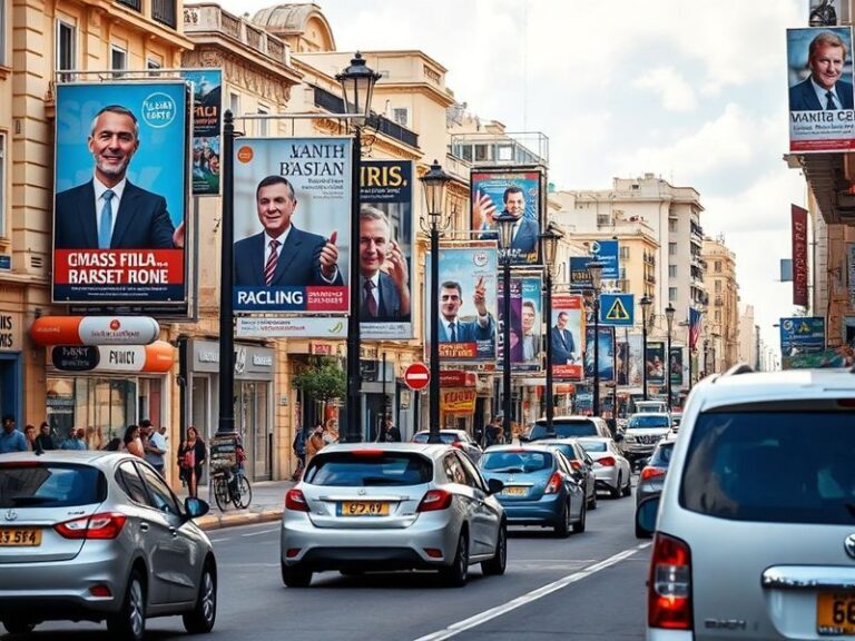 Malta Billboards spring up across Malta as election speculation reaches fever pitch