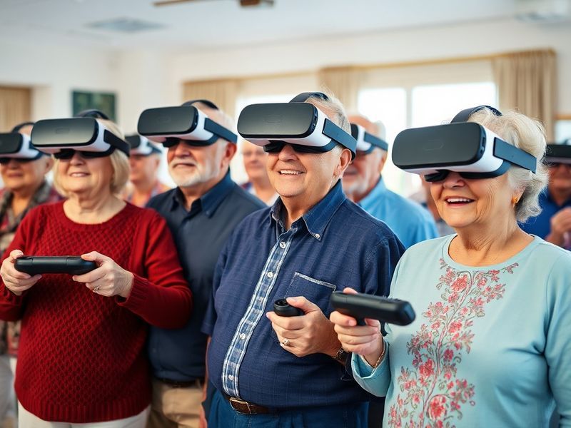 Malta 'It feels like you are inside the church': pensioners wowed by virtual reality