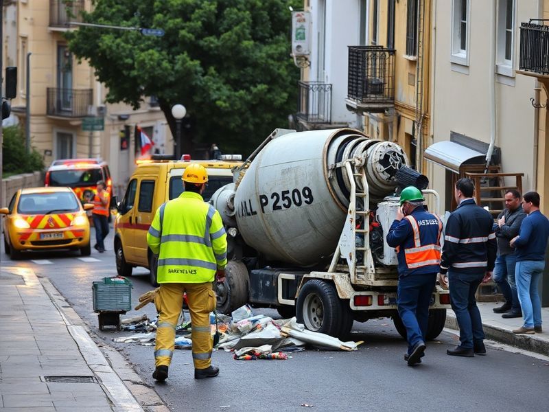 Malta Cement mixer driver killed in Siġġiewi road accident