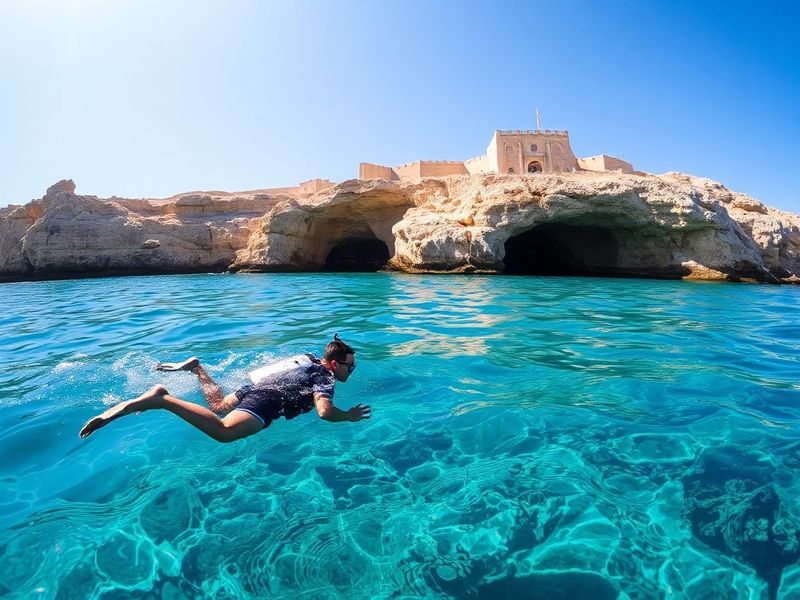 Malta Diver spots pre-WW1 bomb at Għar Lapsi, AFM say it was unexploded