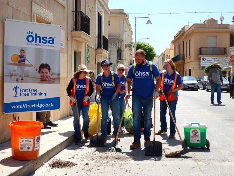 Malta OHSA extends free health and safety training for voluntary organisations
