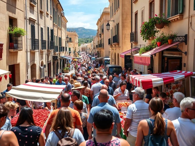 Malta Big crowds, small harvest at Mġarr’s strawberry festival