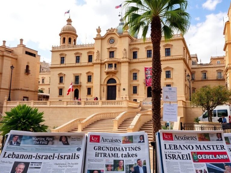 Malta Lebanon, Israel to hold direct talks as Trump blockades Iran