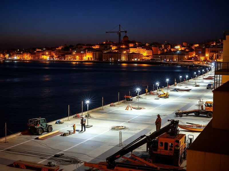 Malta One lane of Msida Seafront road to be closed for night works
