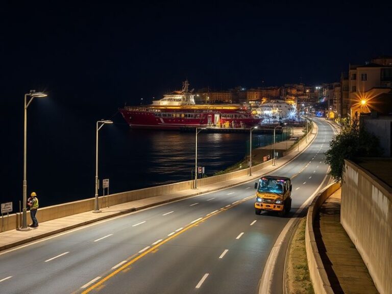 Malta One lane of Msida Seafront road to be closed for night works