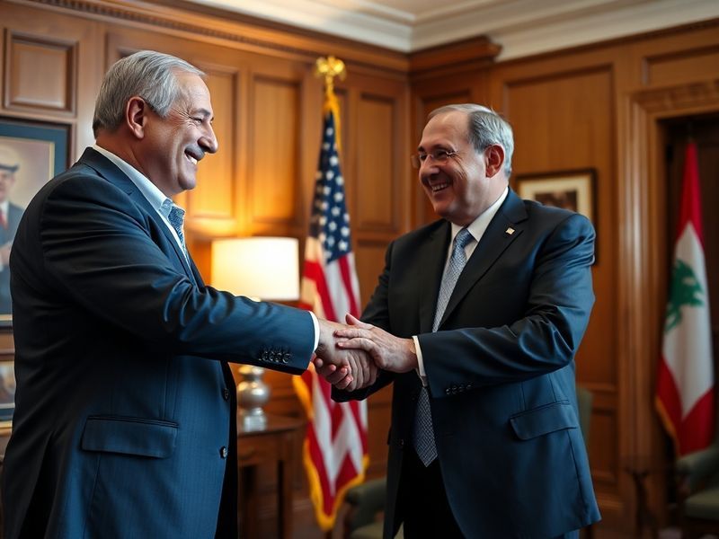 Malta Israeli envoy says 'on the same side' with Lebanon after talks in US