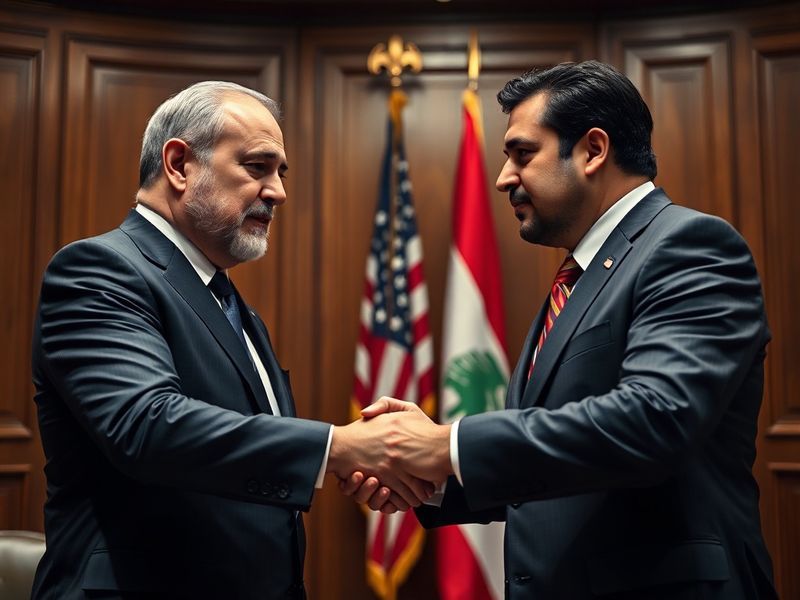 Malta Israeli envoy says 'on the same side' with Lebanon after talks in US