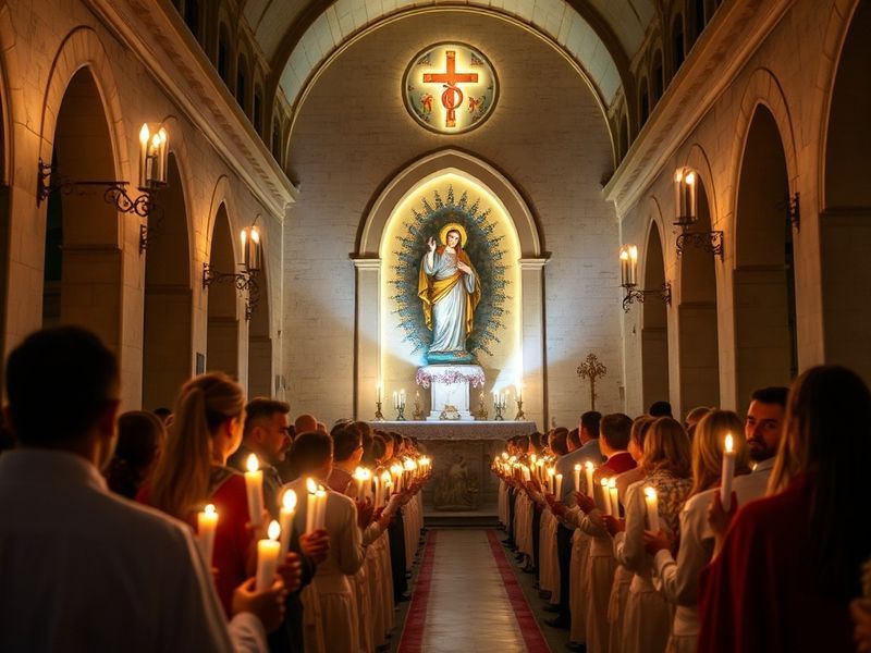 Malta Divine Mercy Sunday celebrated in Għajnsielem and Ta’ Pinu