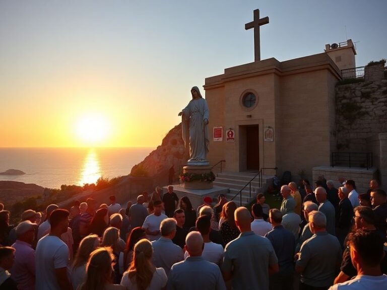 Malta Divine Mercy Sunday celebrated in Għajnsielem and Ta’ Pinu