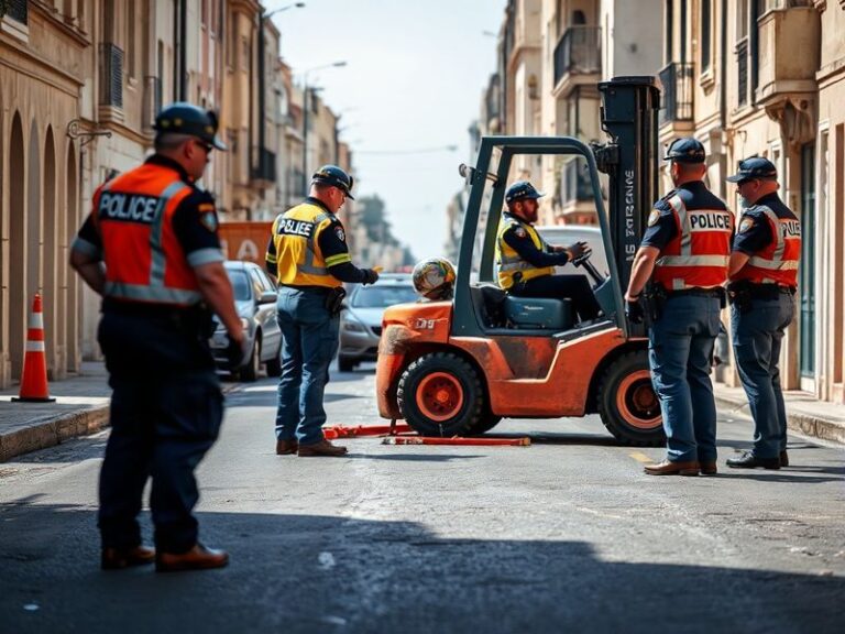 Malta 80-year-old woman taken to hospital after being hit by forklifter