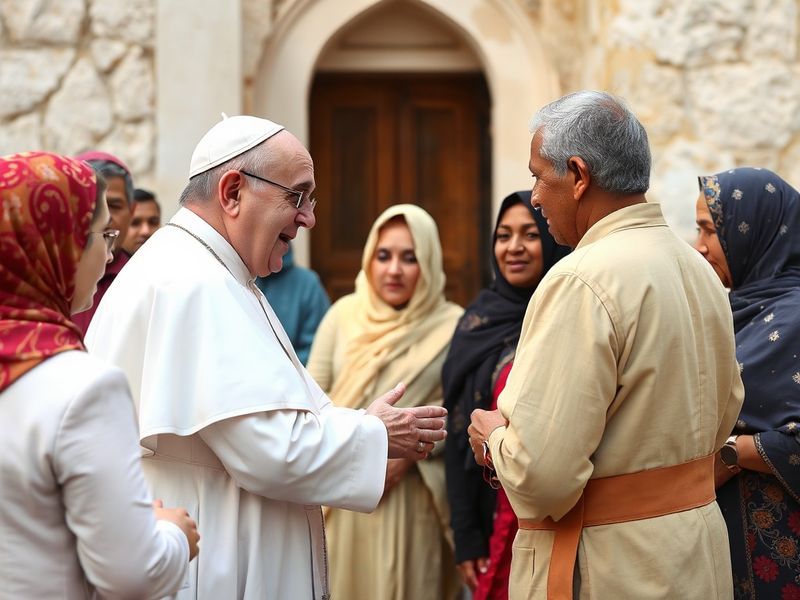 Malta Pope visits Cameroon city hit by post-vote protest deaths