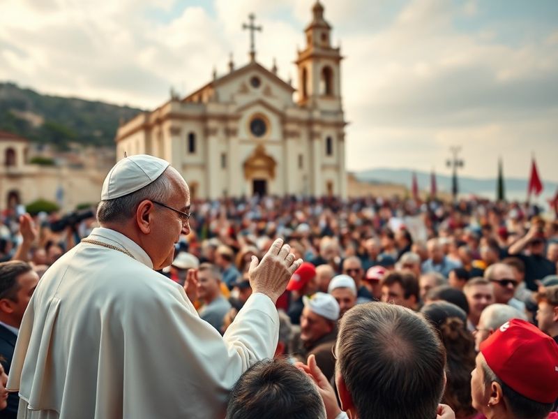 Malta Pope visits Cameroon city hit by post-vote protest deaths