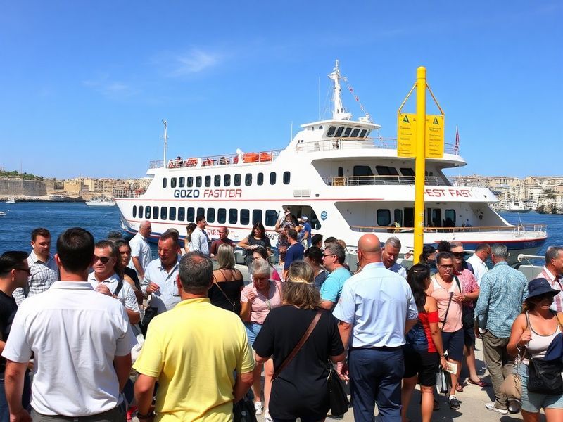 Malta Gozo Fast Ferry changes its pre-booked ticket rules