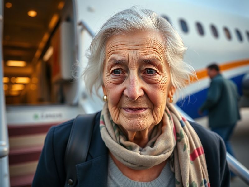 Malta Frenchwoman, 85, who married GI sweetheart returns home after ICE ordeal