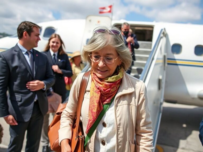 Malta Frenchwoman, 85, who married GI sweetheart returns home after ICE ordeal