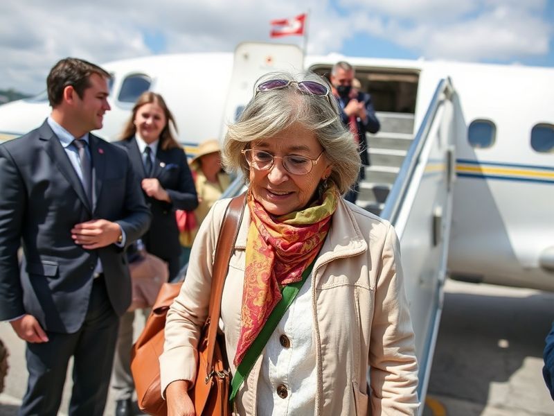 Malta Frenchwoman, 85, who married GI sweetheart returns home after ICE ordeal