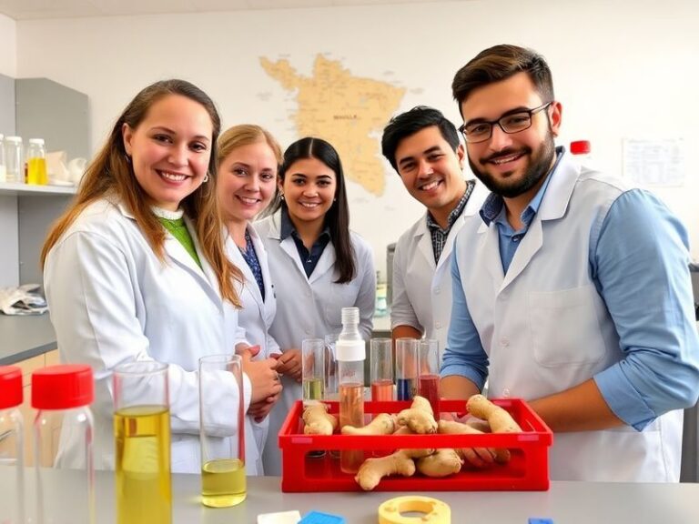 Malta Students learn about ginger’s health benefits