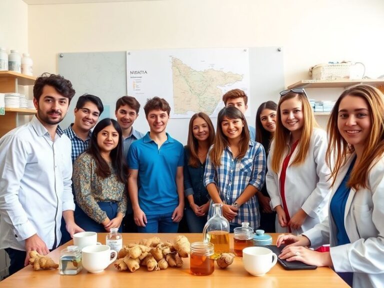 Malta Students learn about ginger’s health benefits