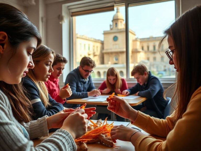 Malta Students learn about ginger’s health benefits