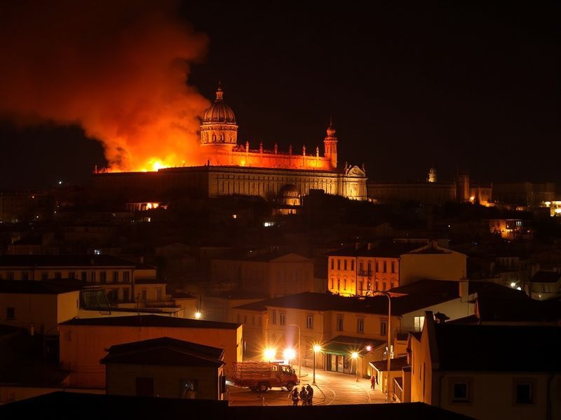 Malta ‘When I looked down, I saw a sea of flames’