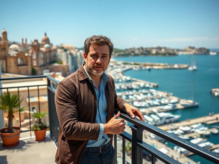 Malta He left Malta as a teenage migrant and became a California millionaire