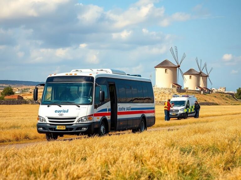 Malta Tourists injured as minibus crashes into a field in Marfa