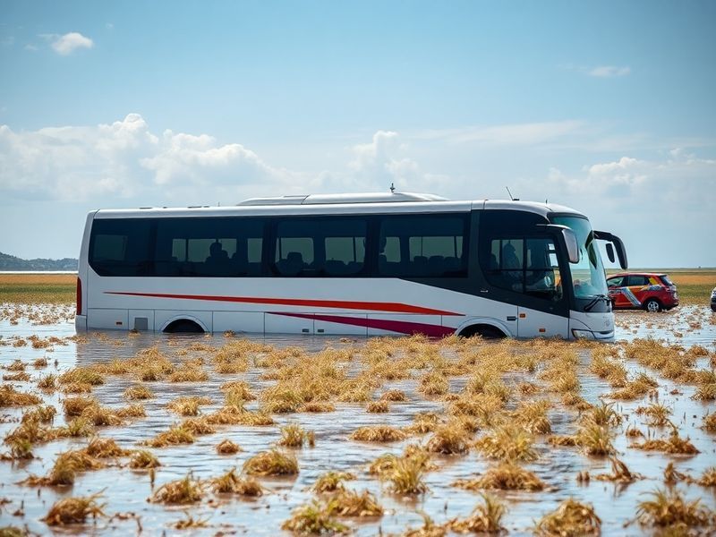 Malta Tourists injured as minibus crashes into a field in Marfa