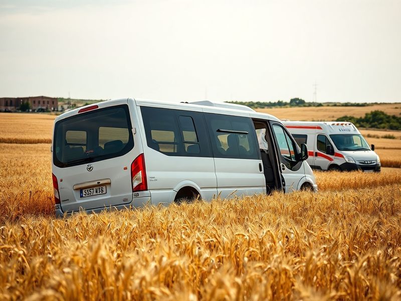 Malta Tourists injured as minibus crashes into a field in Marfa