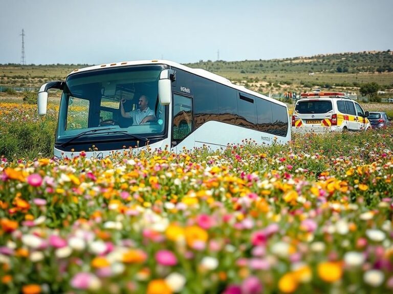 Malta Tourists injured as minibus crashes into a field in Marfa