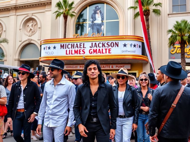 Malta Michael Jackson fans pack Hollywood for biopic premiere