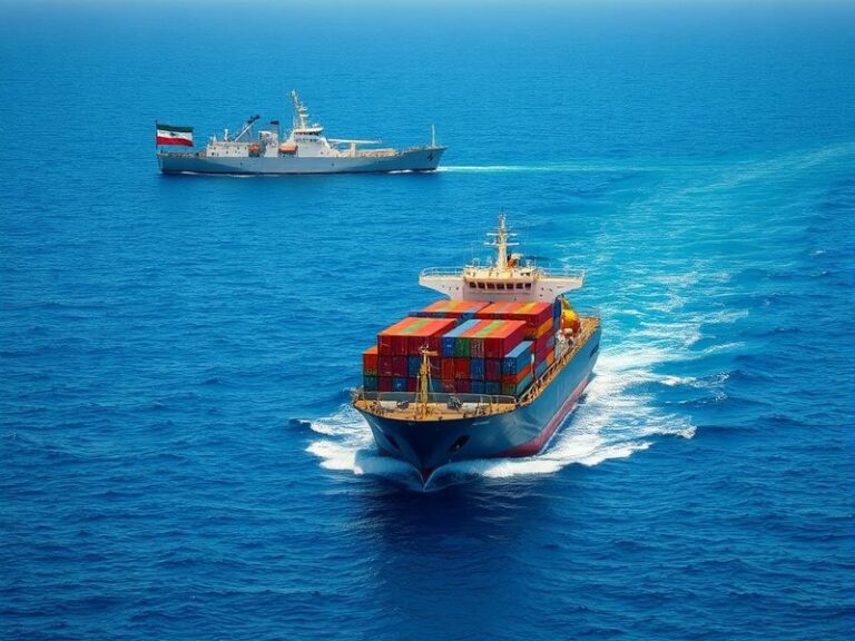 Malta Iranian gunboat fires at container ship off Oman coast