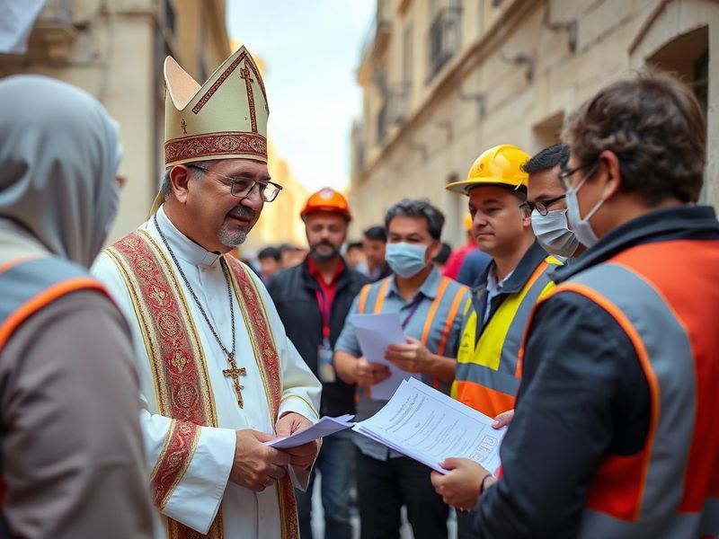 Malta Archbishop visits the GWU