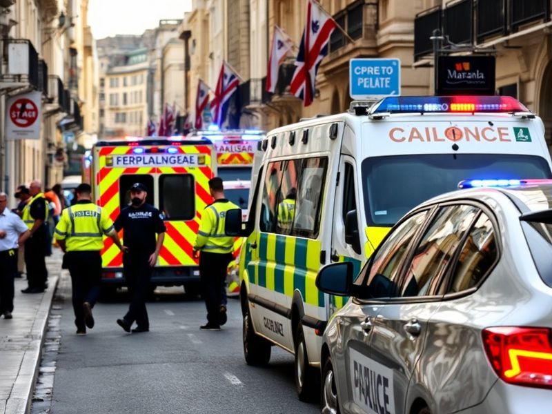 Malta Woman hit by truck in St Julian's