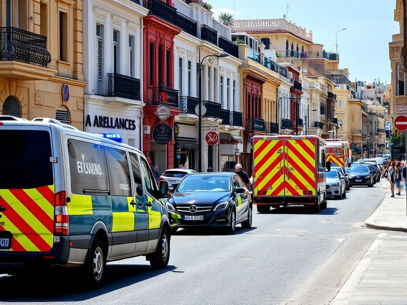 Malta Woman hit by truck in St Julian's
