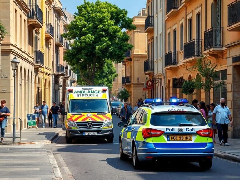 Malta Woman hit by truck in St Julian's