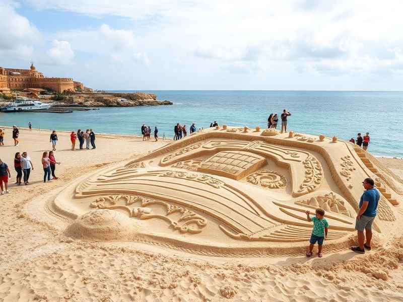 Malta Massive sand sculptures are coming to Malta this summer
