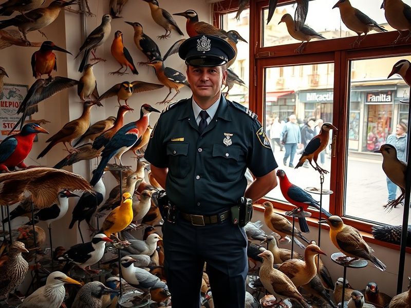 Malta Police uncover ‘largest collection of taxidermied birds'