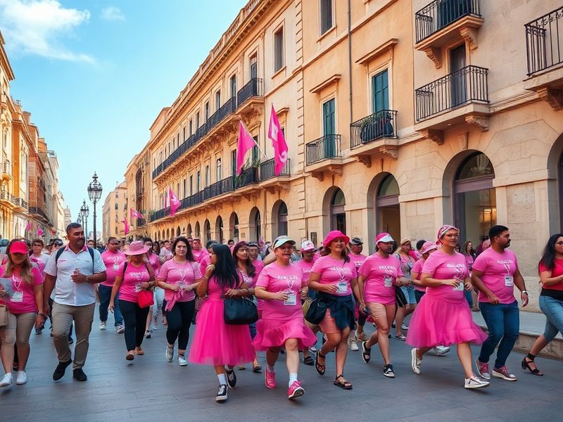 Malta A pink step forward: Europa Donna to hold annual walk on Sunday