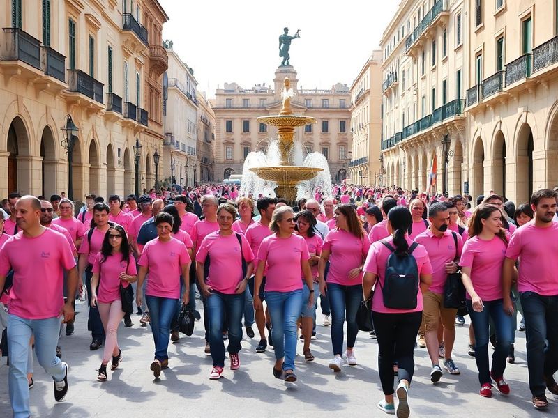 Malta A pink step forward: Europa Donna to hold annual walk on Sunday