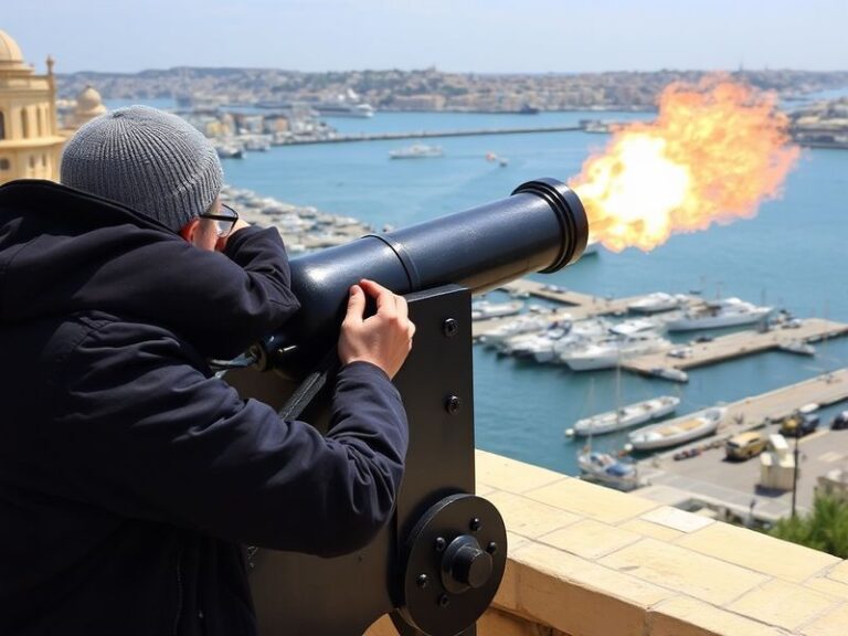 Malta Wanted: Someone to fire a cannon for a living