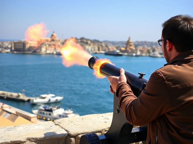 Malta Wanted: Someone to fire a cannon for a living