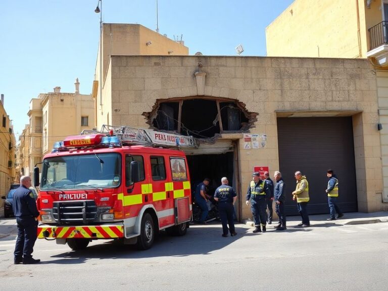 Malta Man seriously injured in explosion in Msida garage
