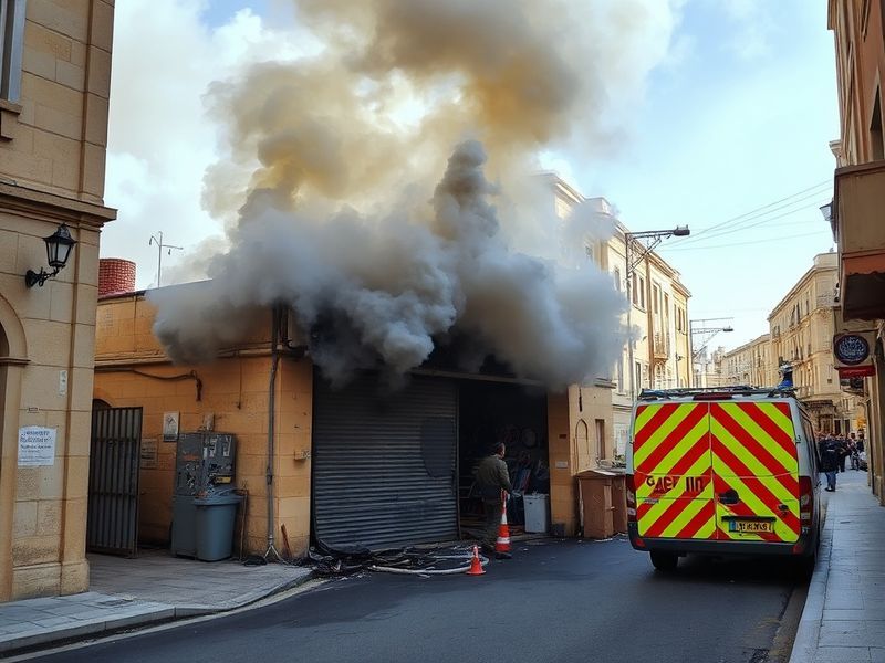 Malta Man seriously injured in explosion in Msida garage