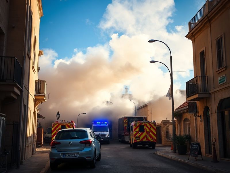 Malta Man seriously injured in explosion in Msida garage