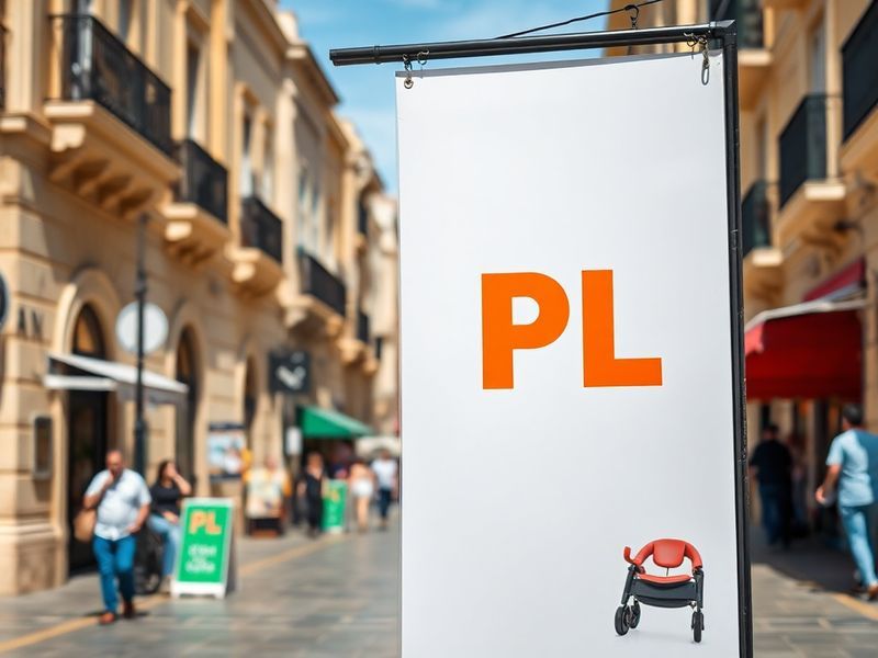 Malta PL, PN exchange billboard blows over energy subsidies