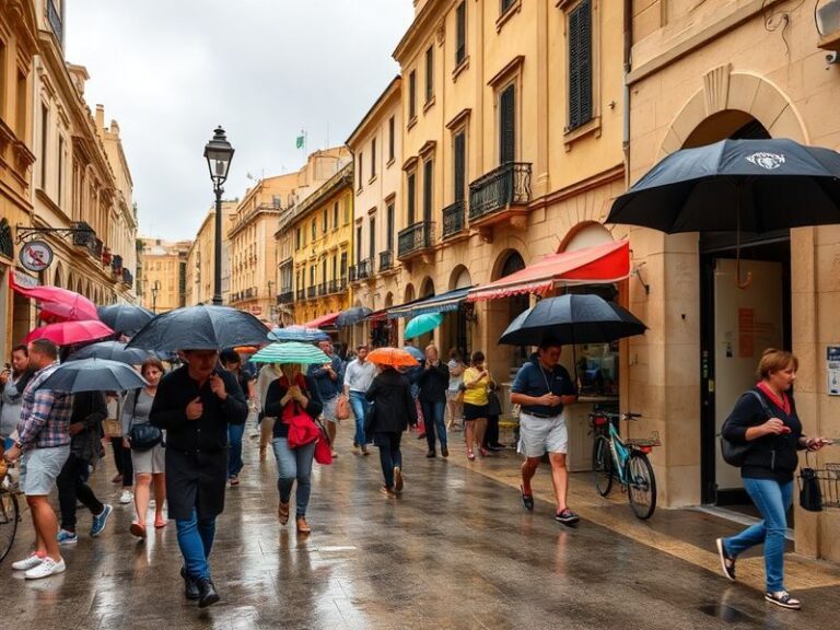 Malta Rain almost derails light rail announcement