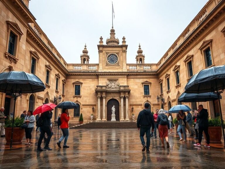 Malta Rain almost derails light rail announcement